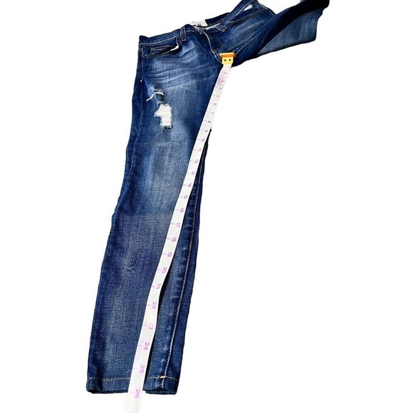 Current Elliot The Stiletto Jeans Womens Distressed Skinny Stretch Mid Rise 24 - Picture 4 of 9
